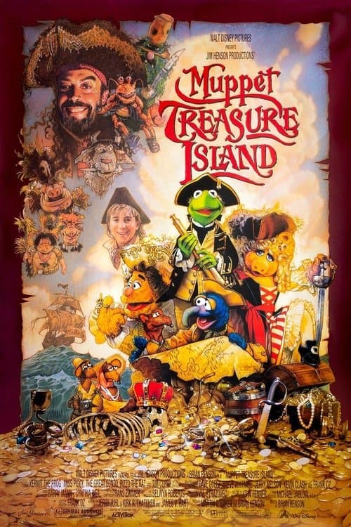 Muppet Treasure Island (1996) – plakát